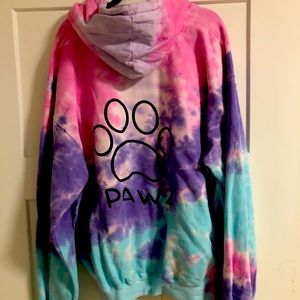 Paws cotton candy hoodie